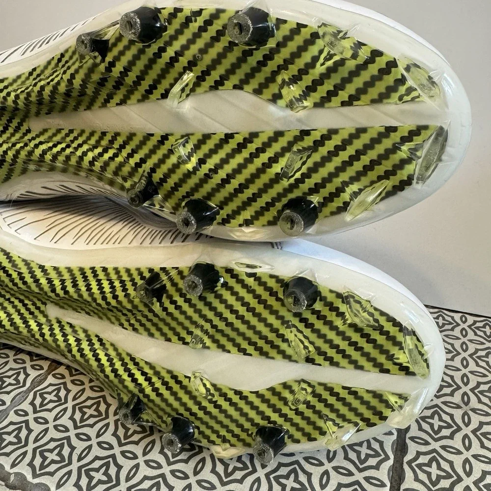 Nike Vapor Carbon Elite 2014 TD PROMO SAMPLE Cleats Men's Size 13.5 White/Black